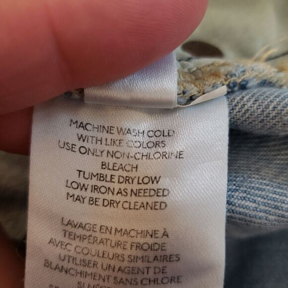 We The Free Lasso Jeans Foxtrot Light Wash Sz 30 - Picture 9 of 10